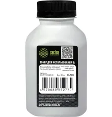 Тонер Cactus CS-TKYCUBK-50 черный флакон 50гр. для принтера Kyocera Color Universal TK-5хх/5270/8xx/8115/8305