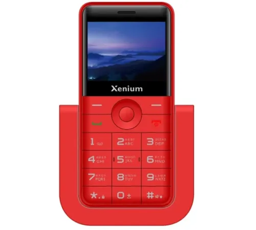 Мобильный телефон Xenium X700 красный моноблок 2Sim 2.31" 240x320 Nucleus 0.3Mpix GSM900/1800 MP3 FM microSD max32Gb Мобильный телефон Xenium X700 красный моноблок 2Sim 2.31" 240x320 Nucleus 0.3Mpix GSM900/1800 MP3 FM microSD max32Gb