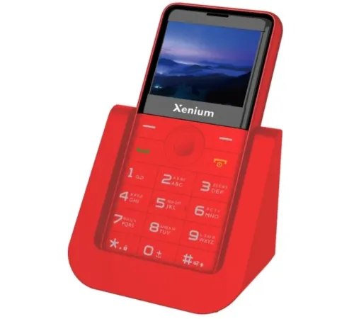 Мобильный телефон Xenium X700 красный моноблок 2Sim 2.31" 240x320 Nucleus 0.3Mpix GSM900/1800 MP3 FM microSD max32Gb Мобильный телефон Xenium X700 красный моноблок 2Sim 2.31" 240x320 Nucleus 0.3Mpix GSM900/1800 MP3 FM microSD max32Gb