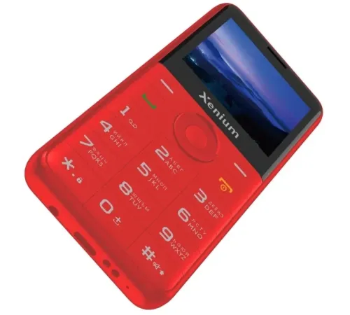 Мобильный телефон Xenium X700 красный моноблок 2Sim 2.31" 240x320 Nucleus 0.3Mpix GSM900/1800 MP3 FM microSD max32Gb Мобильный телефон Xenium X700 красный моноблок 2Sim 2.31" 240x320 Nucleus 0.3Mpix GSM900/1800 MP3 FM microSD max32Gb