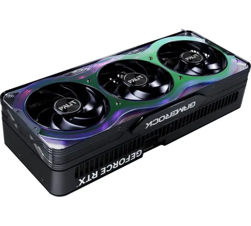 Видеокарта Palit PCI-E RTX5090 GAMEROCK NVIDIA GeForce RTX 5090 32Gb 512bit GDDR7 2295/30000 HDMIx1 DPx3 HDCP Ret Видеокарта Palit PCI-E RTX5090 GAMEROCK NVIDIA GeForce RTX 5090 32Gb 512bit GDDR7 2295/30000 HDMIx1 DPx3 HDCP Ret