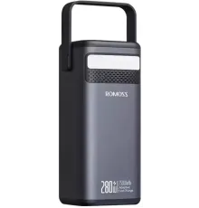 Мобильный аккумулятор Romoss PMT75 75000mAh 280W 5A черный (1746779)