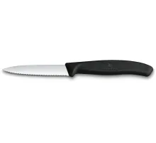 Набор ножей кухон. Victorinox Swiss Classic Paring 6.7633.6 для овощей компл.:6предм. черный карт.коробка