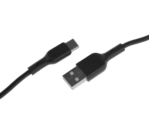 Кабель BoraSCO 38515 USB (m)-USB Type-C 1м черный коробка Кабель BoraSCO 38515 USB (m)-USB Type-C 1м черный коробка