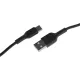 Кабель BoraSCO 38515 USB (m)-USB Type-C 1м черный коробка