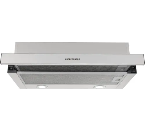 Вытяжка встраиваемая Kuppersberg Slimdual 60 X нержавеющая сталь управление: кнопочное (2 мотора)