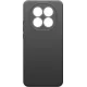Чехол (клип-кейс) BoraSCO для Xiaomi Redmi Note 14 Pro 4G Silicone Case черный (74848)
