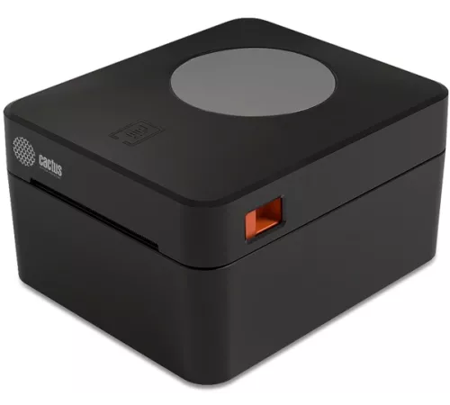Термопринтер Cactus CS-TP-D410U 203dpi 160мм/с/USB для печ.этик. черный