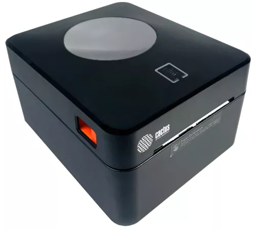 Термопринтер Cactus CS-TP-D410U 203dpi 160мм/с/USB для печ.этик. черный