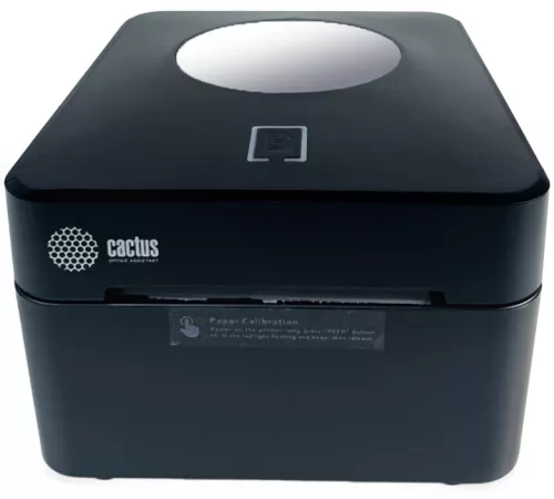 Термопринтер Cactus CS-TP-D410U 203dpi 160мм/с/USB для печ.этик. черный