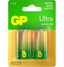 Батарея GP Ultra Alkaline 14AUA21-2CRSBC2 C (2шт) блистер