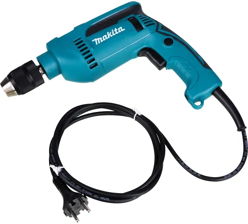 Дрель ударная Makita HP1641K 680Вт патрон:быстрозажимной реверс (кейс в комплекте) Дрель ударная Makita HP1641K 680Вт патрон:быстрозажимной реверс (кейс в комплекте)