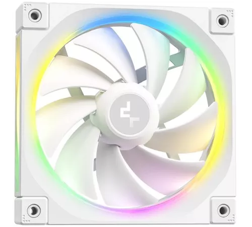 Система водяного охлаждения Deepcool LQ360 Wh ARGB Soc-AM5/AM4/1200/1700/1851 белый 4-pin 38.71dB Al LCD 350W 1840gr Ret (R-LQ360-WHDSMC-G-1)