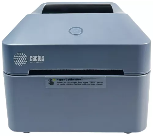 Термопринтер Cactus CS-TP-D430U 203dpi 160мм/с/USB для печ.этик. черный
