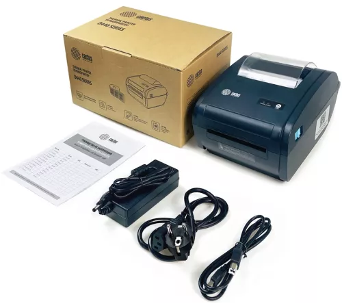 Термопринтер Cactus CS-TP-D440U 203dpi 160мм/с/USB для печ.этик. черный