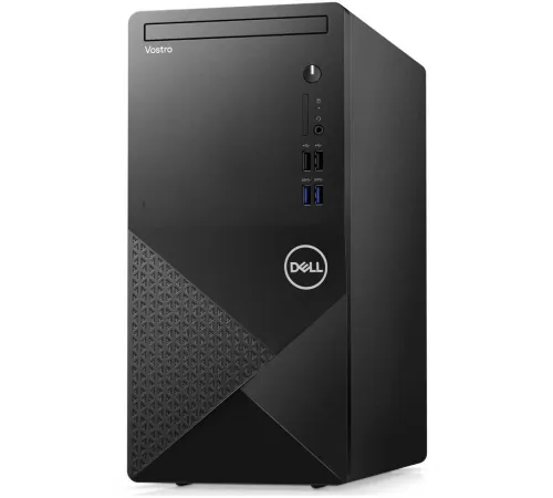 ПК Dell Vostro 3910 MT i3 12100 (3.3) 8Gb 1Tb 7.2k SSD256Gb UHDG 730 CR Windows 11 Pro GbitEth WiFi BT 290W мышь клавиатура черный (3910-3410)