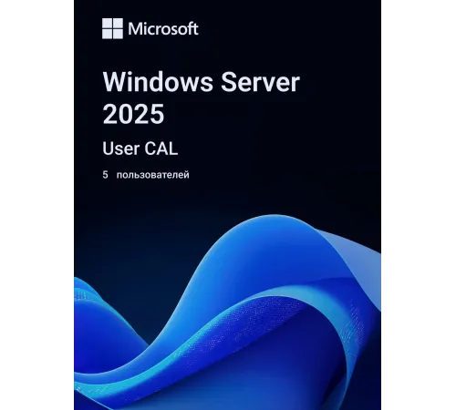 ПО Microsoft Windows Server CAL 2025 English 1pk DSP OEI 5 Clt User CAL (EP2-25279) ПО Microsoft Windows Server CAL 2025 English 1pk DSP OEI 5 Clt User CAL (EP2-25279)