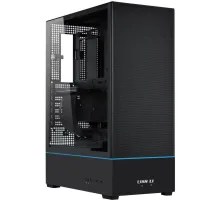 Корпус Lian-Li SUP01X черный без БП ATX 10x120mm 3x140mm 2xUSB3.0 audio bott PSU