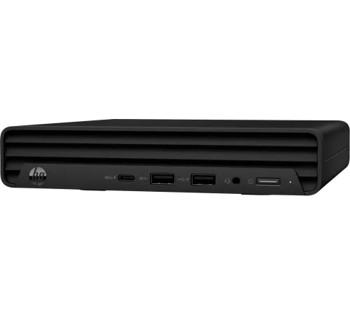 Неттоп HP 260 G9 Mini i5 1335U (1.2) 8Gb SSD512Gb UHDG FreeDOS GbitEth WiFi BT 65W kbNORUS мышь клавиатура черный (9H6E6ET)