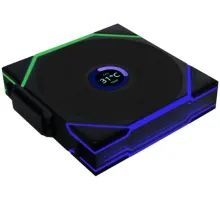 Вентилятор для корпуса Lian-Li Uni Fan TL Wireless LCD 120 LCD ARGB 120х124.5x28 черный 4-pin 27дБ (G99.12TLLCD1W1B.R0) Ret