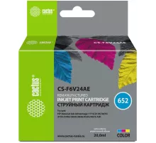 Картридж струйный Cactus CS-F6V24AE 652 многоцветный (300стр.) (200мл) для HP DeskJet Ink Advantage 1115/2135/3635