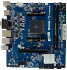 Материнская плата IRU A520M-VHDi/M.2 Soc-AM4 AMD A520 mATX AC`97 8ch(7.1) GbLAN+VGA+HDMI+DP
