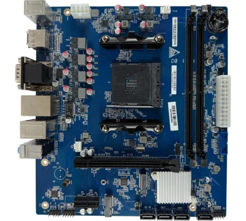 Материнская плата IRU A520M-VHDi/M.2 Soc-AM4 AMD A520 mATX AC`97 8ch(7.1) GbLAN+VGA+HDMI+DP Материнская плата IRU A520M-VHDi/M.2 Soc-AM4 AMD A520 mATX AC`97 8ch(7.1) GbLAN+VGA+HDMI+DP
