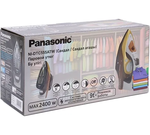 Утюг Panasonic NI-DTC555ATW 2400Вт сандал Утюг Panasonic NI-DTC555ATW 2400Вт сандал