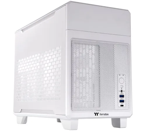 Корпус Thermaltake TR100 белый без БП miniITX 8x140mm 2x200mm 2xUSB3.0 audio bott PSU