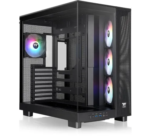 Корпус Thermaltake View 380 XL TG ARGB черный без БП E-ATX 2x120mm 2xUSB3.0 audio bott PSU