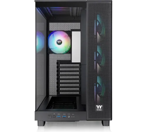 Корпус Thermaltake View 380 XL TG ARGB черный без БП E-ATX 2x120mm 2xUSB3.0 audio bott PSU