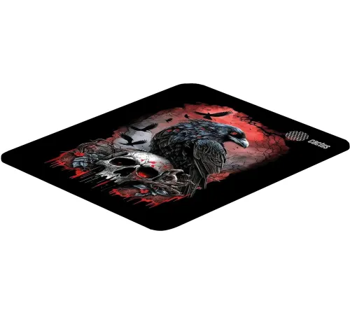 Коврик для мыши Cactus Raven 250x200x2мм (CS-MP-D14S) Коврик для мыши Cactus Raven 250x200x2мм (CS-MP-D14S)
