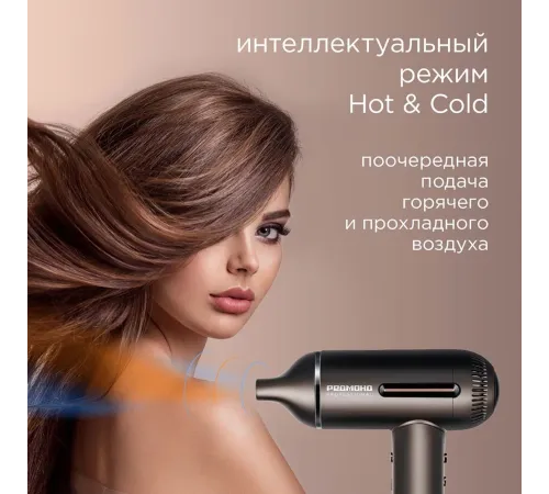 Фен Редмонд HD1700 1500Вт серый/коричневый Фен Редмонд HD1700 1500Вт серый/коричневый