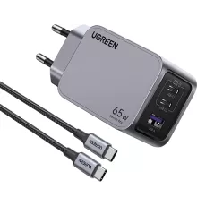 Сетевое зарядное устройство Ugreen X755 Space Gray (25871)