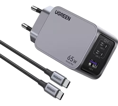 Сетевое зарядное устройство Ugreen X755 Space Gray (25871)