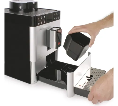 Кофемашина Melitta Caffeo F531-101 серебристый