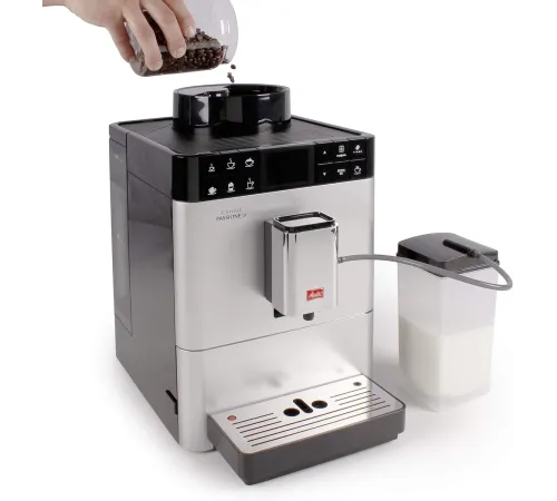Кофемашина Melitta Caffeo F531-101 серебристый