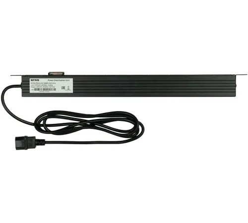Блок распределения питания NTSS NTSS-PDU-DA1017 гор.размещ. 8xSchuko базовые 10A C14 2м
