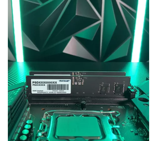 Память DDR5 16GB 6400MHz Patriot PSD516G64081C Signature RTL PC5-51200 CL52 DIMM 288-pin 1.1В single rank Ret