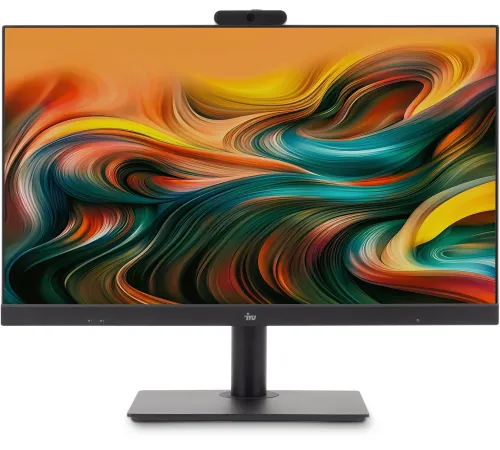 Моноблок IRU Tactio 23IH6P 23.8" Full HD i5 12400 (2.5) 16Gb SSD256Gb UHDG 730 FreeDOS WiFi BT Spk 120W Cam черный 1920x1080