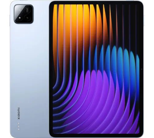 Планшет Xiaomi Pad 7 2410CRPCG 7+ Gen 3 (2.8) 8C RAM8Gb ROM256Gb 11.16" IPS 3200x2136 Android 15 голубой 13Mpix 8Mpix BT WiFi 8850mAh