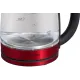 Чайник электрический Scarlett SC-EK27G65 красный/черный, 1800 Вт, 1.8 л
