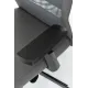 Кресло руководителя Бюрократ T-995 серый TW-04 Neo Grey сетка/ткань крестов. металл черный