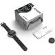Смарт-часы Amazfit Active 2R A2437 43.9мм 1.32" AMOLED корп.серебристый рем.черный разм.брасл.:135-195мм (6970100377712)