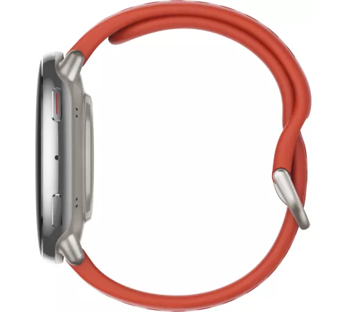 Смарт-часы Amazfit Active 2R A2437 Premium 43.9мм 1.32" AMOLED корп.серебристый рем.черный разм.брасл.:150-210мм (1746931)