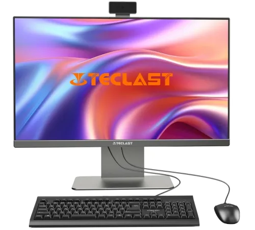 Моноблок Teclast V24 Air 23.8" Full HD i7 12700 (2.1) 16Gb SSD1Tb UHDG 770 Windows 11 Pro GbitEth WiFi BT 120W клавиатура мышь Cam серый 1920x1080 Моноблок Teclast V24 Air 23.8" Full HD i7 12700 (2.1) 16Gb SSD1Tb UHDG 770 Windows 11 Pro GbitEth WiFi BT 120W клавиатура мышь Cam серый 1920x1080
