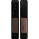Умный замок Aqara ML-D01D врезной разбл.отпеч.паль./код/пар/NFC/прил/мех.кл 5000mAh бронзовый/черный