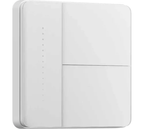 Умный выключатель Aqara Z1 Pro ZNQBKG43LM 2-хкл. белый (ZNQBKG43LM_WH)