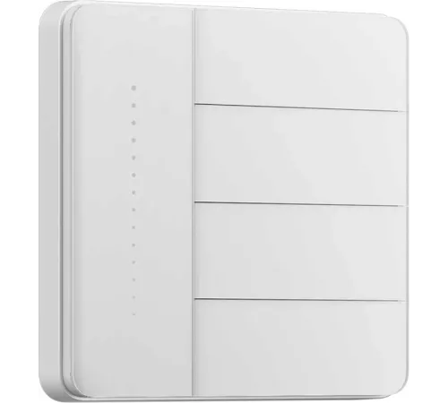 Умный выключатель Aqara Z1 Pro ZNQBKG45LM четырехклавишный белый (ZNQBKG45LM_WH)