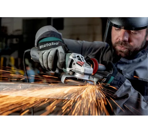 Углошлифовальная машина Metabo W 13-125 Quick 1350Вт 11000об/мин рез.шпин.:M14 d=125/150мм (603627000) Углошлифовальная машина Metabo W 13-125 Quick 1350Вт 11000об/мин рез.шпин.:M14 d=125/150мм (603627000)
